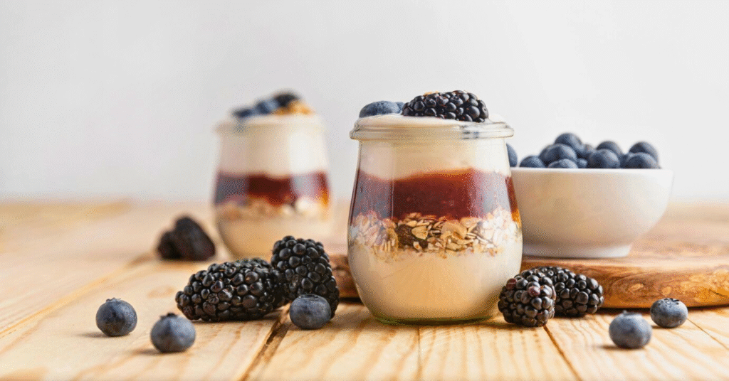 fresh berries and nuts